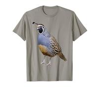 Funny California Quail Vintage Bird Lover Graphics T-Shirt