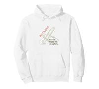 Funny Calligraphy because pencils are for quitters Pullover Hoodie