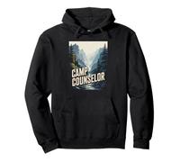 Funny Camp Counselor Wilderness Survival Staff Member Team Pullover Hoodie