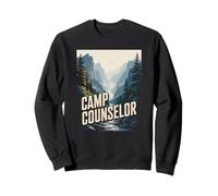 Funny Camp Counselor Wilderness Survival Staff Member Team Sweatshirt