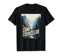 Funny Camp Counselor Wilderness Survival Staff Member Team T-Shirt