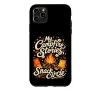 Funny Campfire Camping Stories Outdoor Nature Lover Humor Case for iPhone 11 Pro Max