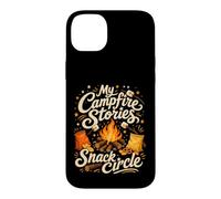 Funny Campfire Camping Stories Outdoor Nature Lover Humor Case for iPhone 14 Plus