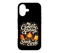 Funny Campfire Camping Stories Outdoor Nature Lover Humor Case for iPhone 17