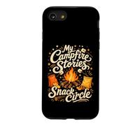 Funny Campfire Camping Stories Outdoor Nature Lover Humor Case for iPhone SE (2020) / 7/8