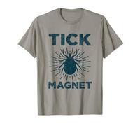 Funny Camping and Hiking Bug Shirt Tick Magnet T-Shirt