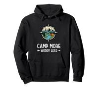 Funny Camping Camp More Worry Less Pullover Hoodie