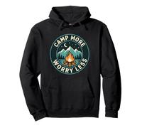 Funny Camping Camp More Worry Less Pullover Hoodie