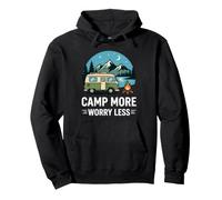 Funny Camping Camp More Worry Less Pullover Hoodie