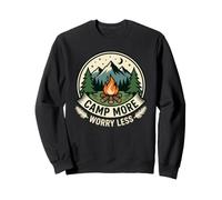 Funny Camping Camp More Worry Less Sweatshirt