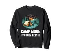 Funny Camping Camp More Worry Less Sweatshirt