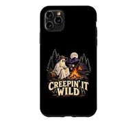 Funny Camping Ghost Halloween Campfire Outdoors Case for iPhone 11 Pro Max