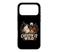 Funny Camping Ghost Halloween Campfire Outdoors Case for iPhone 17 Pro Max