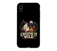 Funny Camping Ghost Halloween Campfire Outdoors Case for iPhone XS Max