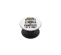 Funny Camping Making Memories One Campground PopSockets Adhesive PopGrip