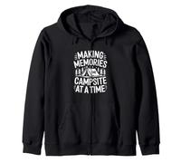 Funny Camping Making Memories One Campground Zip Hoodie