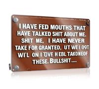 Funny Camping Signs I Have Never Taken Anything For Granted Tin Sign Funny House Decor Tin Sign Metal(20X30CM)