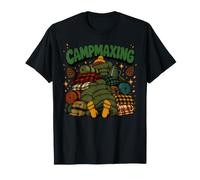 Funny Campmaxing Cozy Wilderness Sleeping Bag Camping T-Shirt