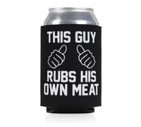Funny Can Coozie Can Cooler - Gag Gift - White Elephant Gift - Beer Can Holder Cooler Sleeve - Party Humor Decoration
