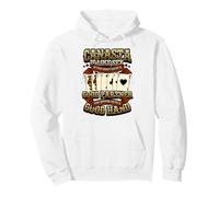Funny Canasta Is Like Sex Good Partner Good Hand Card Player Pullover Hoodie