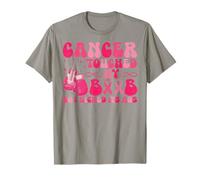 Funny Cancer Touched My Boob So I Kicked Its Ass Awareness T-Shirt