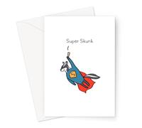 Funny Cannabis Themed Just Because Card | Weed Joke Birthday Card For Stoner Friends and Family | Weed Everyday | Super Skunk | Mariguana (Super Skunk Card)