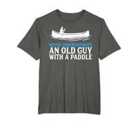 Funny Canoeing Shirt for Men Humor Rowing Canoe Kayak Gift T-Shirt