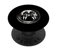 Funny Capybara Agents Spy Peephole Scene PopSockets Adhesive PopGrip