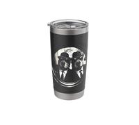 Funny Capybara Agents Spy Peephole Scene Stainless Steel Insulated Tumbler