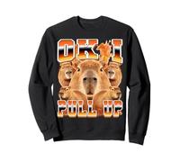 Funny Capybara Animal Bootleg Style Ok I Pull Up Sweatshirt