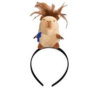 Funny Capybara Hairband Comfortable Face Props Soft Stage Performances Headband Unique Hair Accessory For Women Girls