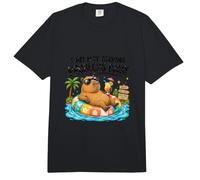 Funny Capybara Not Solving Problems Today Vacation Comfort Colors Adult Heavyweight T-Shirt