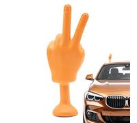 Funny Car Decorations, Funny Car Decorations | Car Decoration with Trembling Hand | Hand Pattern Decoration Statue Car Gesture Helmet Sticker Decal Ornaments