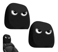 Funny Car Headrest Covers,2 Piece Halloween Cute Headrest Covers for Cars,Novelty Scary,Seat Protector Accessories for Auto Front Seat Rest Halloween Decoration