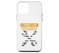 Funny Car Restoration Detailing Car Restorer T-Shirt Case for iPhone 12 mini