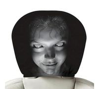 Funny Car Seat Headrest Cover - Auto Interior Supplies Vehicle Headrest Protector | Perfect For Daily Commute Road Trip Sedan SUVs RVs Drivers Fleet Managers Holiday Party Themed Event