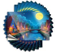 Funny Car Stickers Magical Night in The Village Stickers 10Pcs Funk Around and Find Out Sticker Funny Stickers(6X9CM)