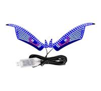 Funny Car Window Sign - 11 Mode Led Eyes Windshield Decoration