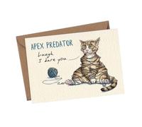 Funny Card Apex Predator - Designed and Printed in the UK