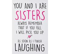 Funny Card for Sister Novelty Cards Sister Card Birthday Cards Christmas Cards Sibling Card Family Card We are Sisters Funny Banter PC336