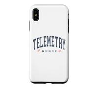 Funny Cardiac Telemetry Nurse Day And Nurse Week Nursing Case for iPhone XS Max
