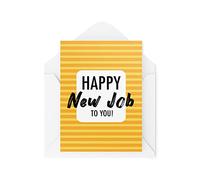 Funny Cards Congratulations On The New Job Happy Work Colleague Greeting Card Witty Humour Laughter Banter Joke Fun CBH94