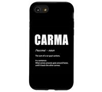 Funny CARMA Definition for Car Enthusiasts and Race Car Fans Case for iPhone SE (2020) / 7/8
