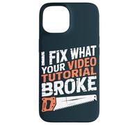 Funny Carpenter Maker Woodworker Craftsman Case for iPhone 15