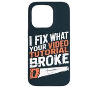 Funny Carpenter Maker Woodworker Craftsman Case for iPhone 15 Pro