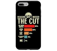Funny Carpenter Reasons why i missed the cut Woodworker Case for iPhone 7 Plus/8 Plus
