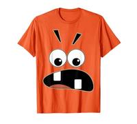Funny Carrot Creepy Face Halloween costume Kids Men Women T-Shirt