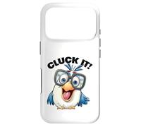 Funny Cartoon Bird with Glasses Saying Case for iPhone 17 Pro
