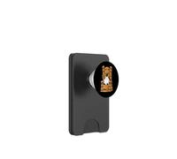 Funny Cartoon Penguin Burger Throne Design PopSockets PopWallet for MagSafe