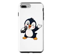 Funny Cartoon Penguin Singer Karaoke Fun Case for iPhone 7 Plus/8 Plus